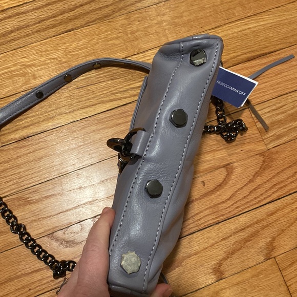 BN Rebecca Minkoff Mini Mac leather crossbody - Picture 7 of 9